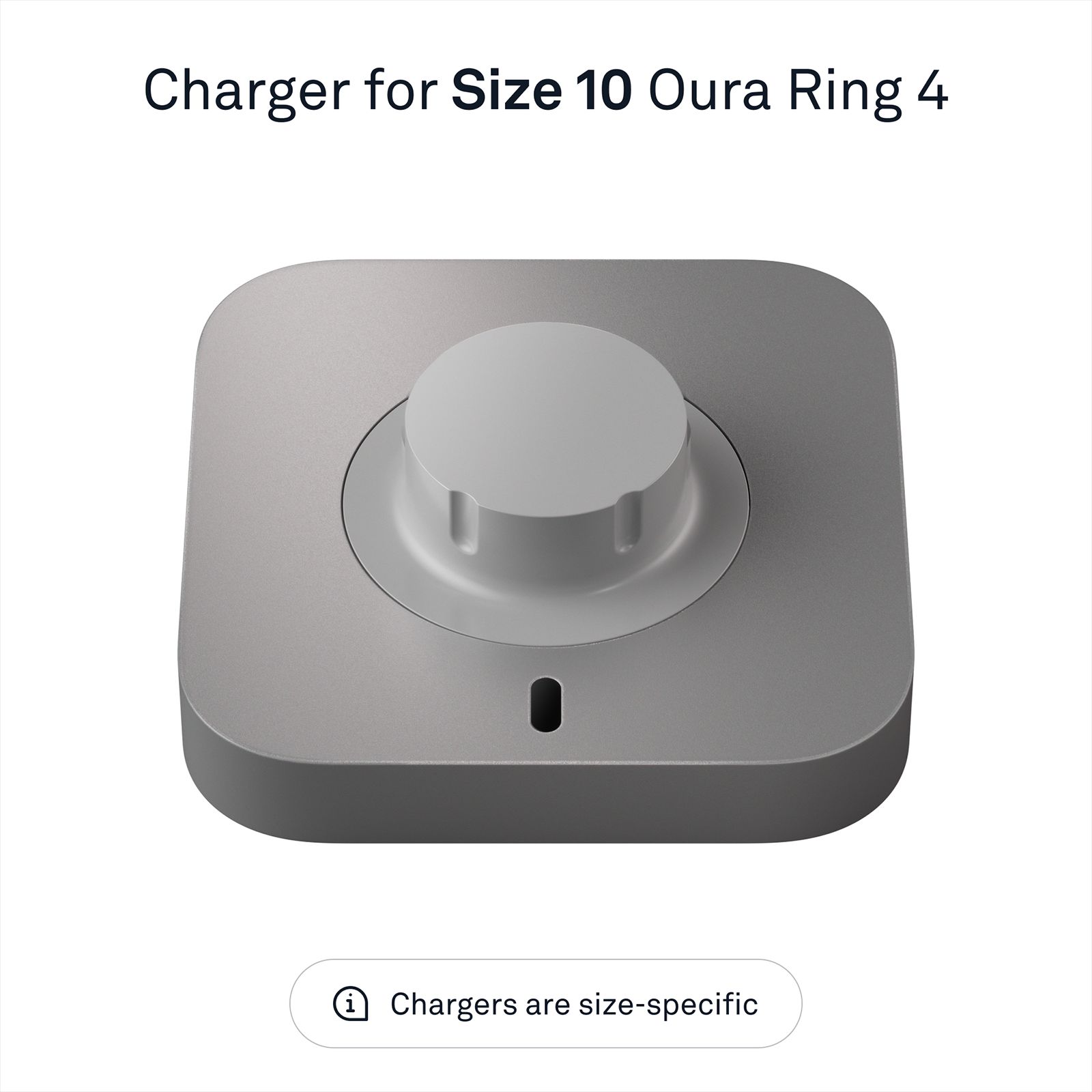 Oura Charging Dock For Oura Ring 4 (Size 10, Grey)_3