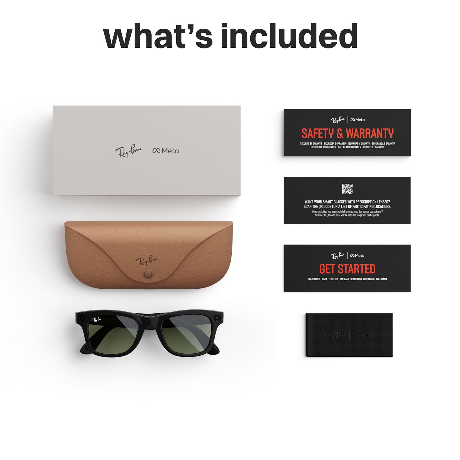 Ray-Ban Meta Wayfarer (Gen 1) Meta AI Glasses (12MP Ultra-Wide Camera, AI Voice Assistant, Open-ear Audio, Live Translation, Green Polarised Lenses, Standard, Shiny Black) Ray-Ban Meta Wayfarer (Gen 1) Meta AI Glasses (12MP Ultra-Wide Camera, AI Voice Assistant, Open-ear Audio, Live Translation, Green Polarised Lenses, Standard, Shiny Black)_7