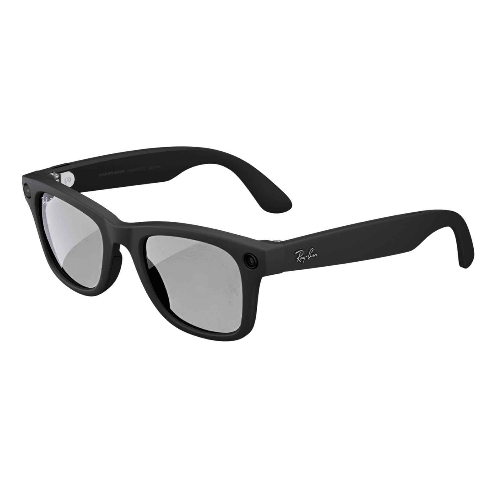 Ray-Ban Meta Wayfarer (Gen 1) Meta AI Glasses (12MP Ultra-Wide Camera, AI Voice Assistant, Open-ear Audio, Live Translation, Grey Polarised Lenses, Large, Matte Black) Ray-Ban Meta Wayfarer (Gen 1) Meta AI Glasses (12MP Ultra-Wide Camera, AI Voice Assistant, Open-ear Audio, Live Translation, Grey Polarised Lenses, Large, Matte Black)_1