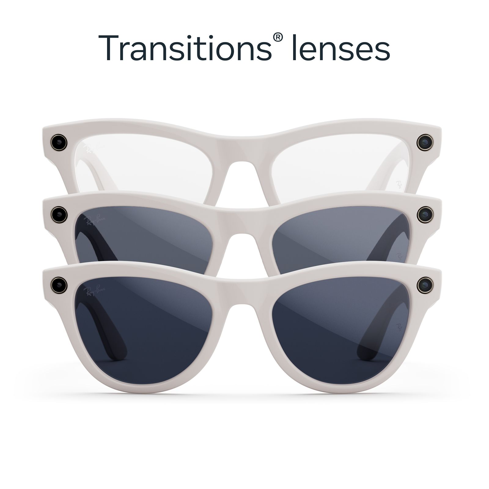 Ray-Ban Meta Skyler (Gen 1) Meta AI Glasses (12MP Ultra-Wide Camera, AI Voice Assistant, Open-ear Audio, Live Translation, Grey Polarised Lenses, Standard, Shiny Chalky Gray) Ray-Ban Meta Skyler (Gen 1) Meta AI Glasses (12MP Ultra-Wide Camera, AI Voice Assistant, Open-ear Audio, Live Translation, Grey Polarised Lenses, Standard, Shiny Chalky Gray)_3