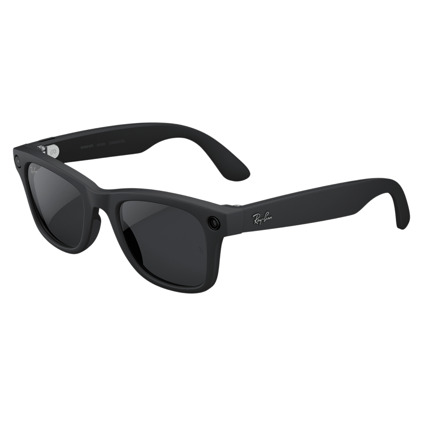 Ray-Ban Meta Wayfarer (Gen 2) Meta AI Glasses (12MP Ultra-Wide Camera, AI Voice Assistant, Open-ear Audio, Live Translation, Transitions Grey Lenses, Standard, Matte Black)_1