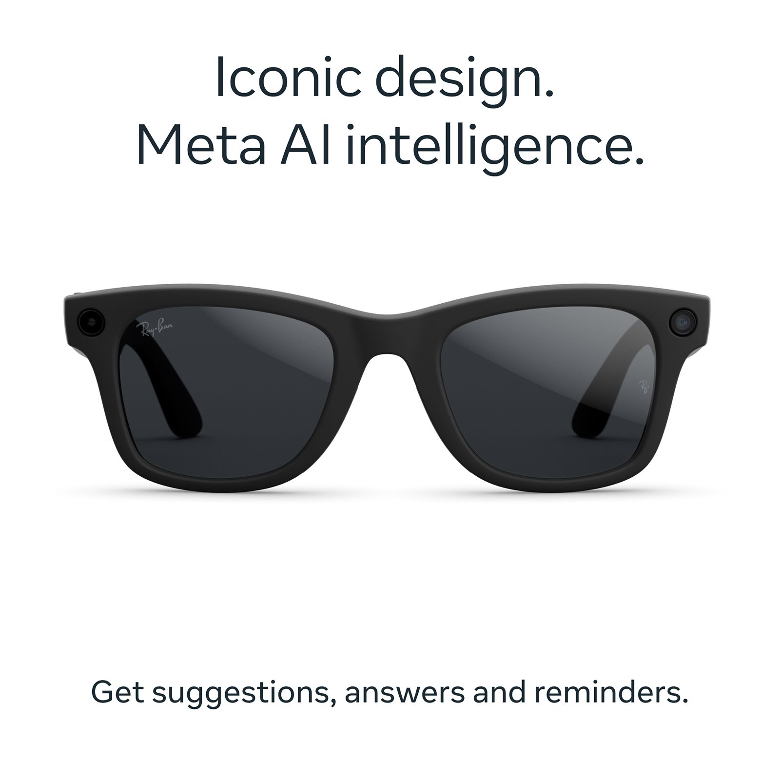 Ray-Ban Meta Wayfarer (Gen 2) Meta AI Glasses (12MP Ultra-Wide Camera, AI Voice Assistant, Open-ear Audio, Live Translation, Transitions Grey Lenses, Large, Matte Black) Ray-Ban Meta Wayfarer (Gen 2) Meta AI Glasses (12MP Ultra-Wide Camera, AI Voice Assistant, Open-ear Audio, Live Translation, Transitions Grey Lenses, Large, Matte Black)_3
