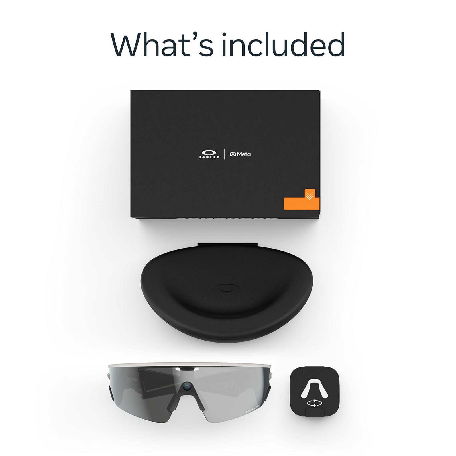 Oakley Meta Vanguard Meta AI Glasses (12MP Ultra-Wide Camera, AI Voice Assistant, Open-ear Audio, Live Translation, Prizm Black Lenses, Standard, White)_7