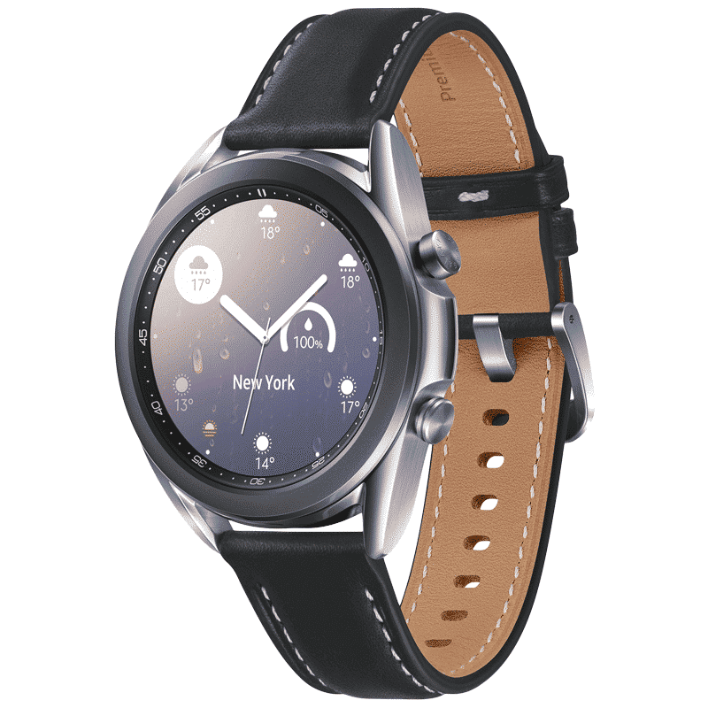 SAMSUNG Galaxy Watch3 GPS+Wi-Fi+Bluetooth Tizen OS Smartwatch (41mm Super AMOLED Display, Water Resistant, Black Strap) SAMSUNG Galaxy Watch3 GPS+Wi-Fi+Bluetooth Tizen OS Smartwatch (41mm Super AMOLED Display, Water Resistant, Black Strap)_3