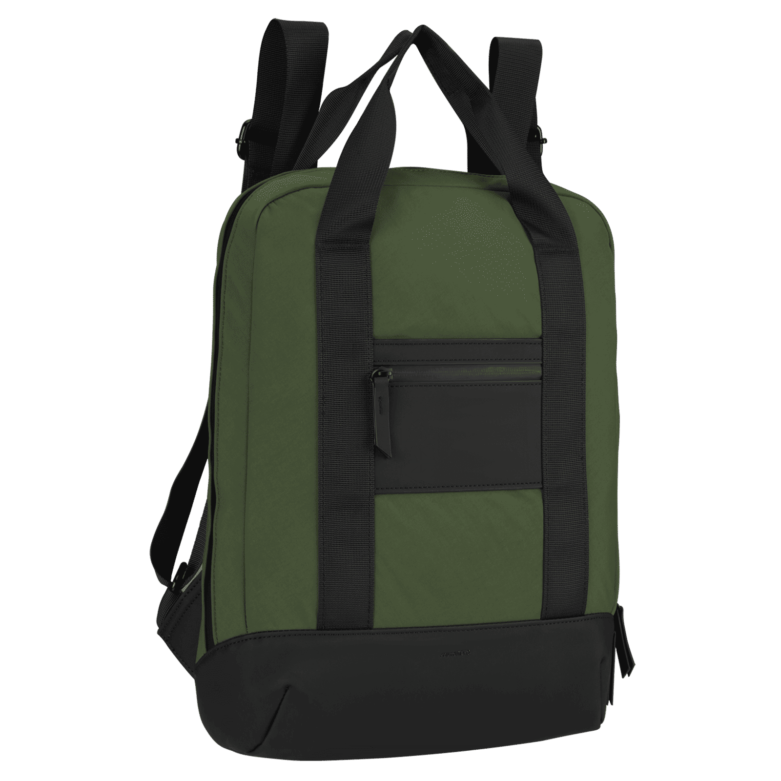 soundREVO Melbourne Nylon, PU Fabric Laptop Backpack for 14 Inch Laptop (6.99 L, Water Resistant, Green)_1