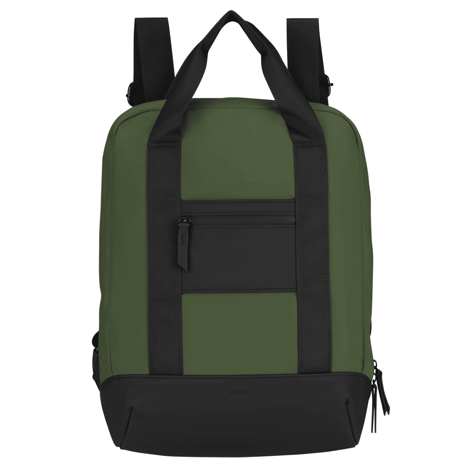 soundREVO Melbourne Nylon, PU Fabric Laptop Backpack for 14 Inch Laptop (6.99 L, Water Resistant, Green)_4