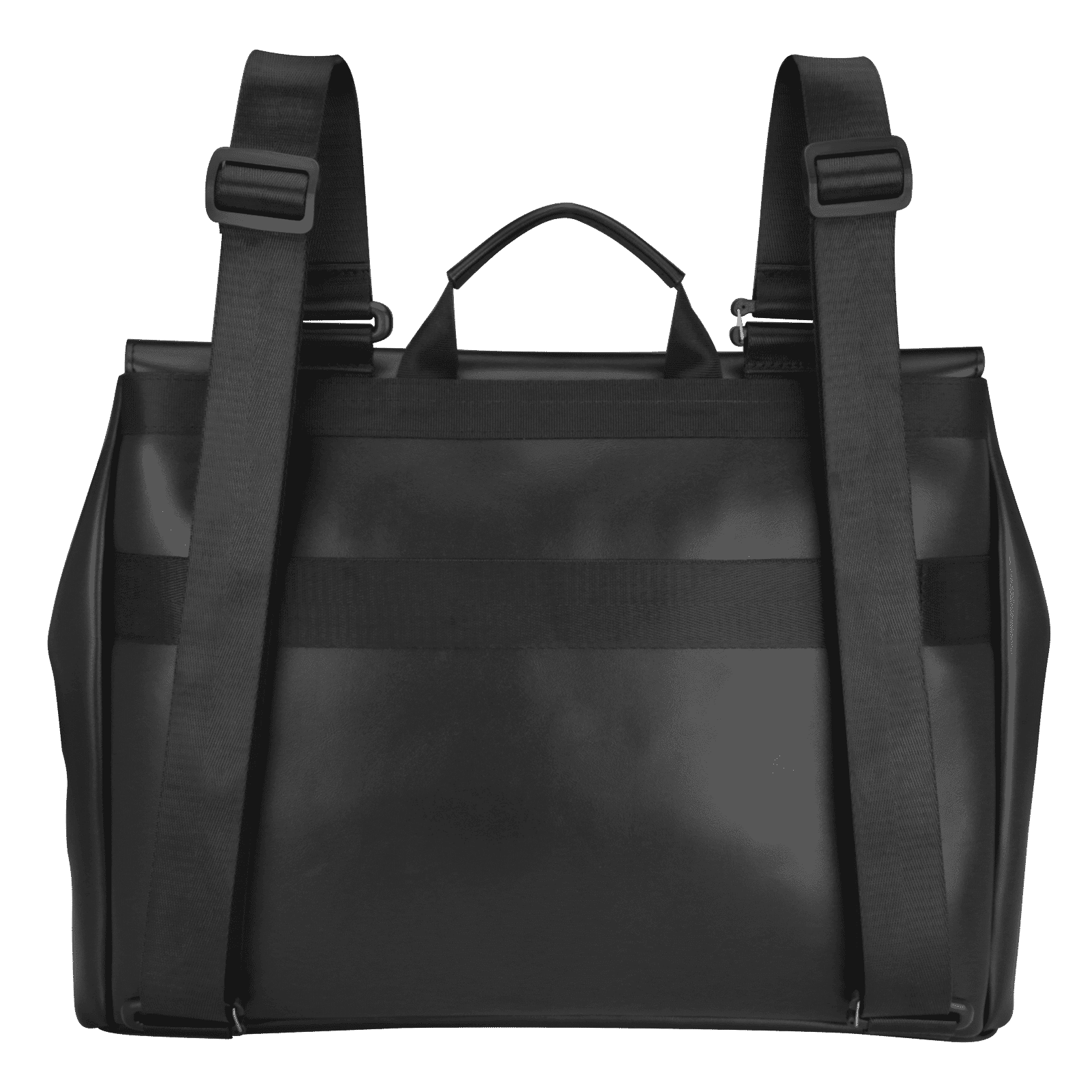 BESTTO Soft PU Fabric Laptop Backpack for 14 Inch Laptop (13.44 L, Adjustable Shoulder Strap, Black)_6