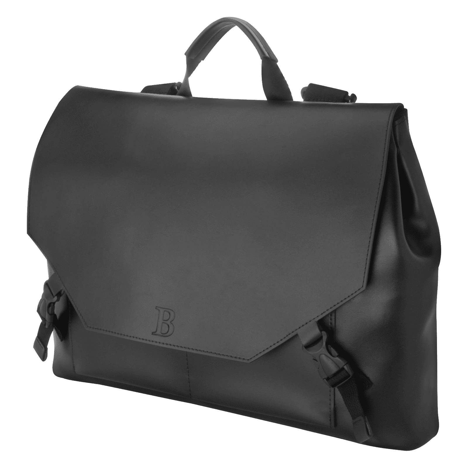 BESTTO Soft PU Fabric Laptop Backpack for 14 Inch Laptop (13.44 L, Adjustable Shoulder Strap, Black)_9