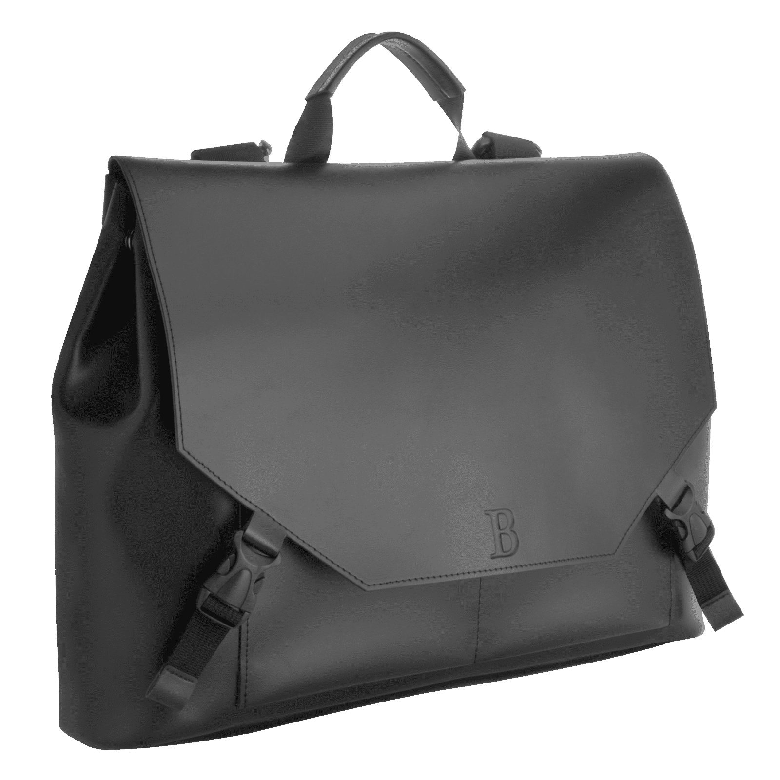 BESTTO Soft PU Fabric Laptop Backpack for 14 Inch Laptop (13.44 L, Adjustable Shoulder Strap, Black)_10