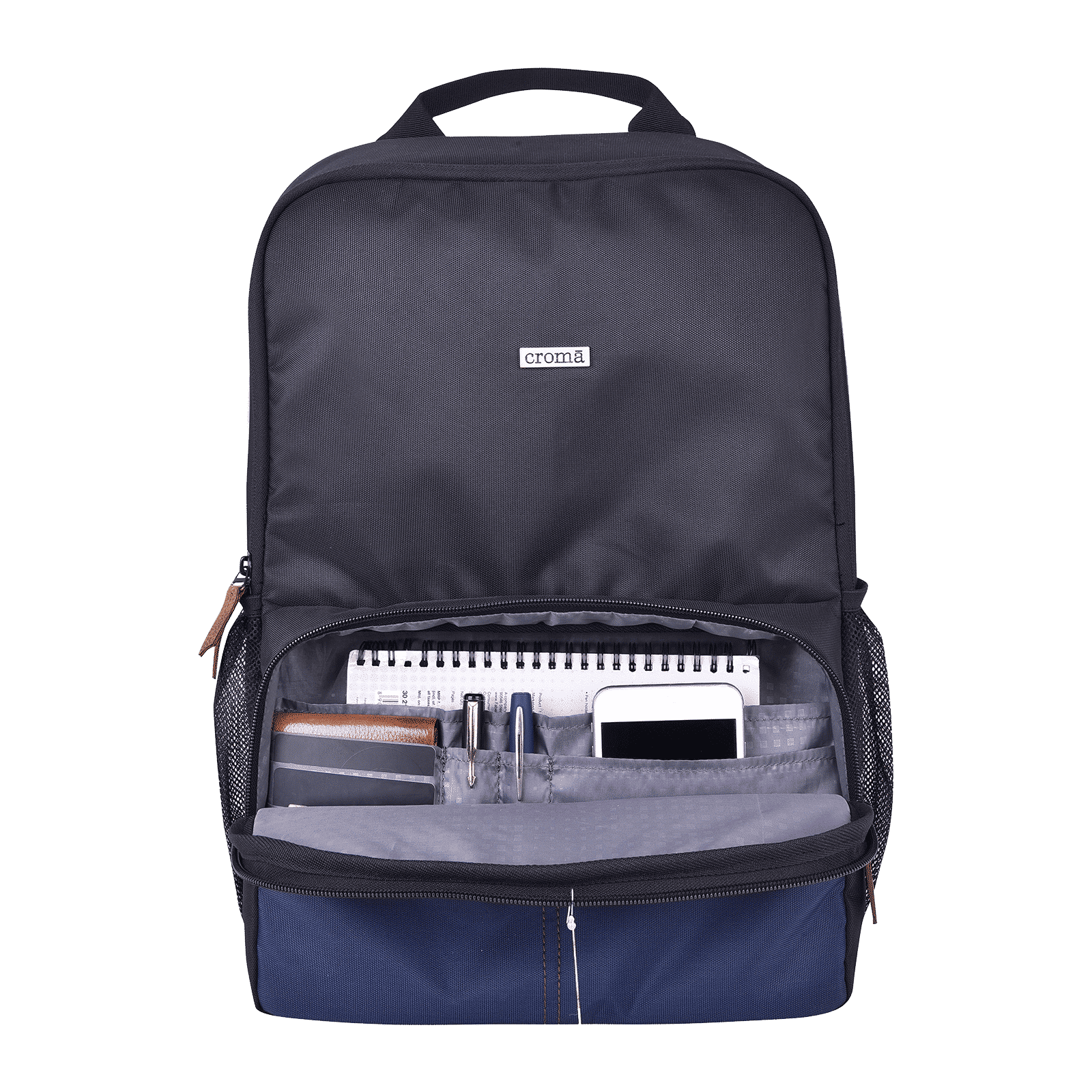 Croma CRSBBS1BCA342101 Polyester Backpack for 15.6 Inch Laptop (Water Resistant, Black) Croma CRSBBS1BCA342101 Polyester Backpack for 15.6 Inch Laptop (Water Resistant, Black)_8