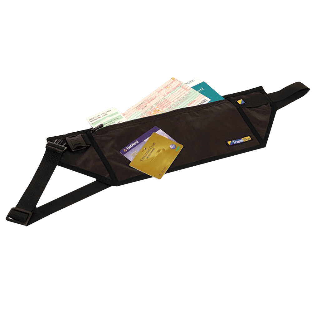 TRAVEL BLUE Security Money Belt (TB-111BL, Black)_3