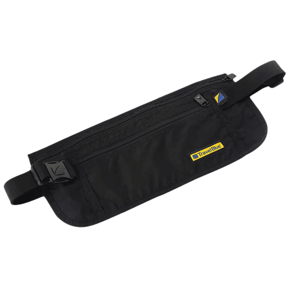 TRAVEL BLUE Ultra Slim Money Belt (113, Black)_4