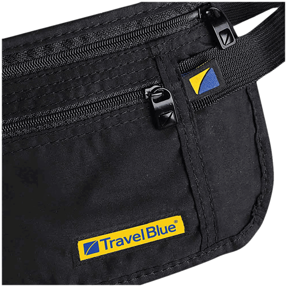TRAVEL BLUE Ultra Slim Money Belt (113, Black)_5