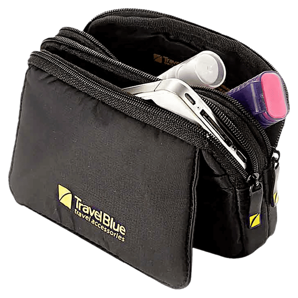 TRAVEL BLUE Combi Nylon Point & Shoot Sleeve (TB-737, Black) TRAVEL BLUE Combi Nylon Point & Shoot Sleeve (TB-737, Black)_7