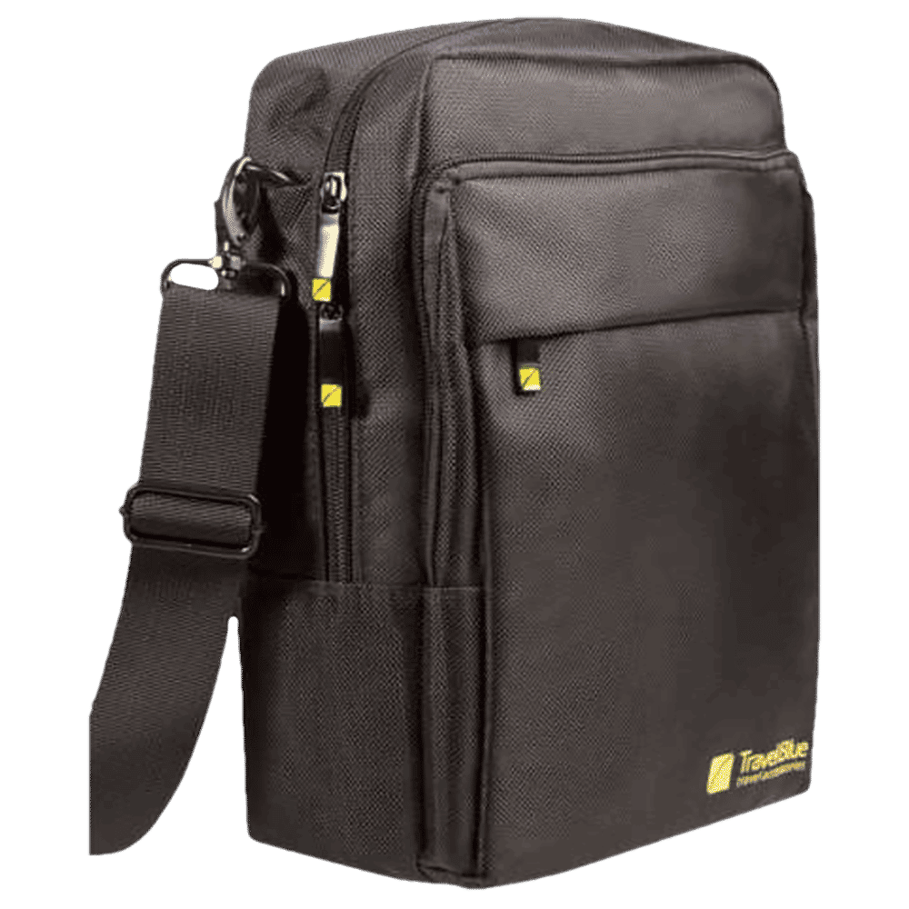 TRAVEL BLUE Polyester Executive Bag (TB-811, Black)_1