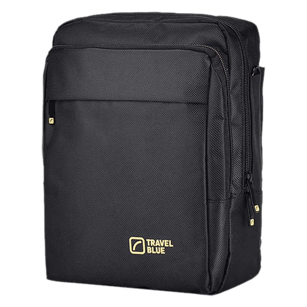 TRAVEL BLUE Polyester Executive Bag (TB-811, Black)_11
