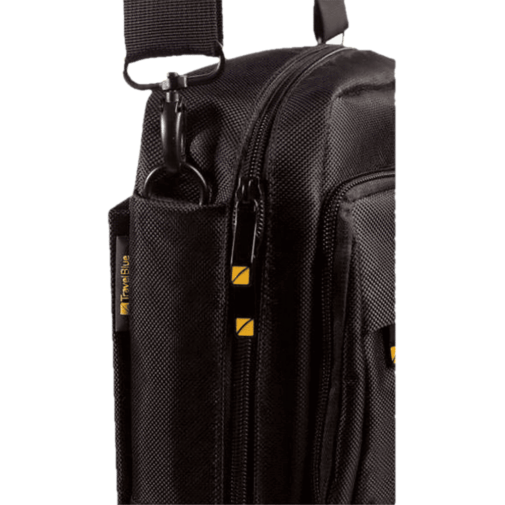TRAVEL BLUE Polyester Executive Bag (TB-811, Black)_5