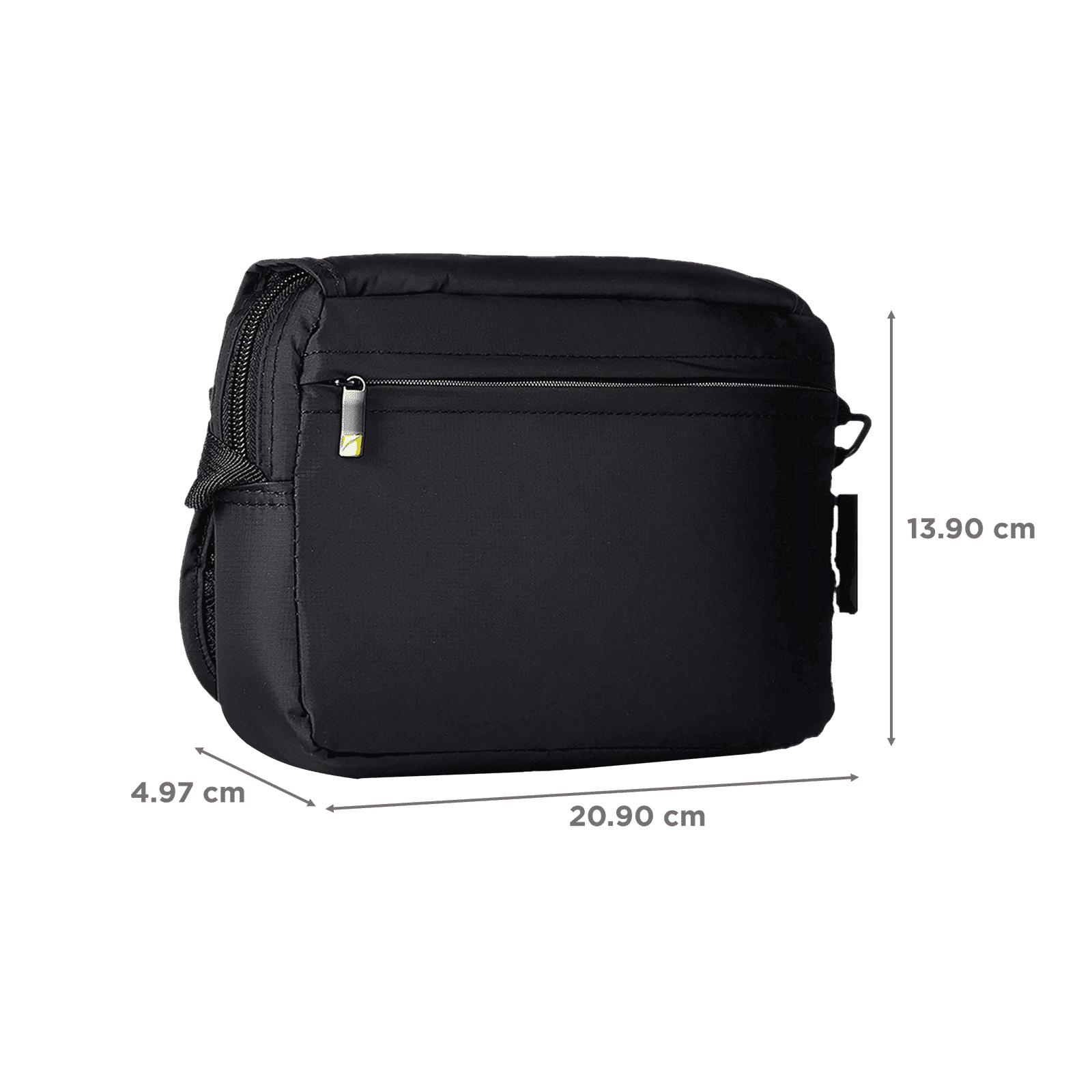 TRAVEL BLUE City Nylon Tablet Pouch (831, Black)_2