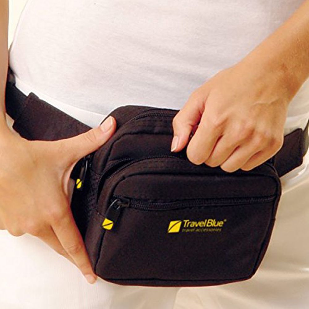 TRAVEL BLUE Polyester Metro Pouch (TB-635, Black)_7