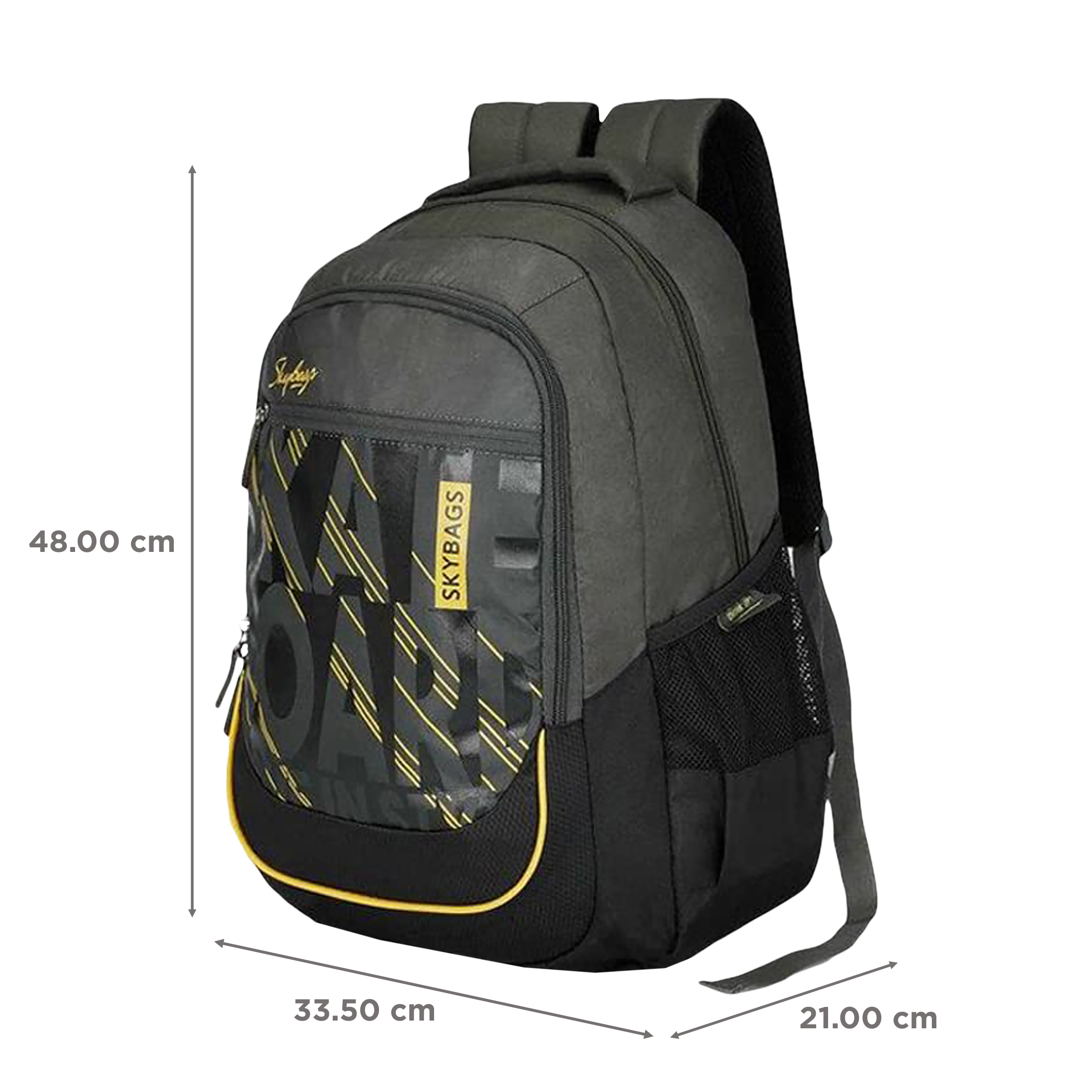 Skybags Arthur Polyester Laptop Backpack for 15 Inch Laptop (30L, Padded Shoulder Straps, Black) Skybags Arthur Polyester Laptop Backpack for 15 Inch Laptop (30L, Padded Shoulder Straps, Black)_3