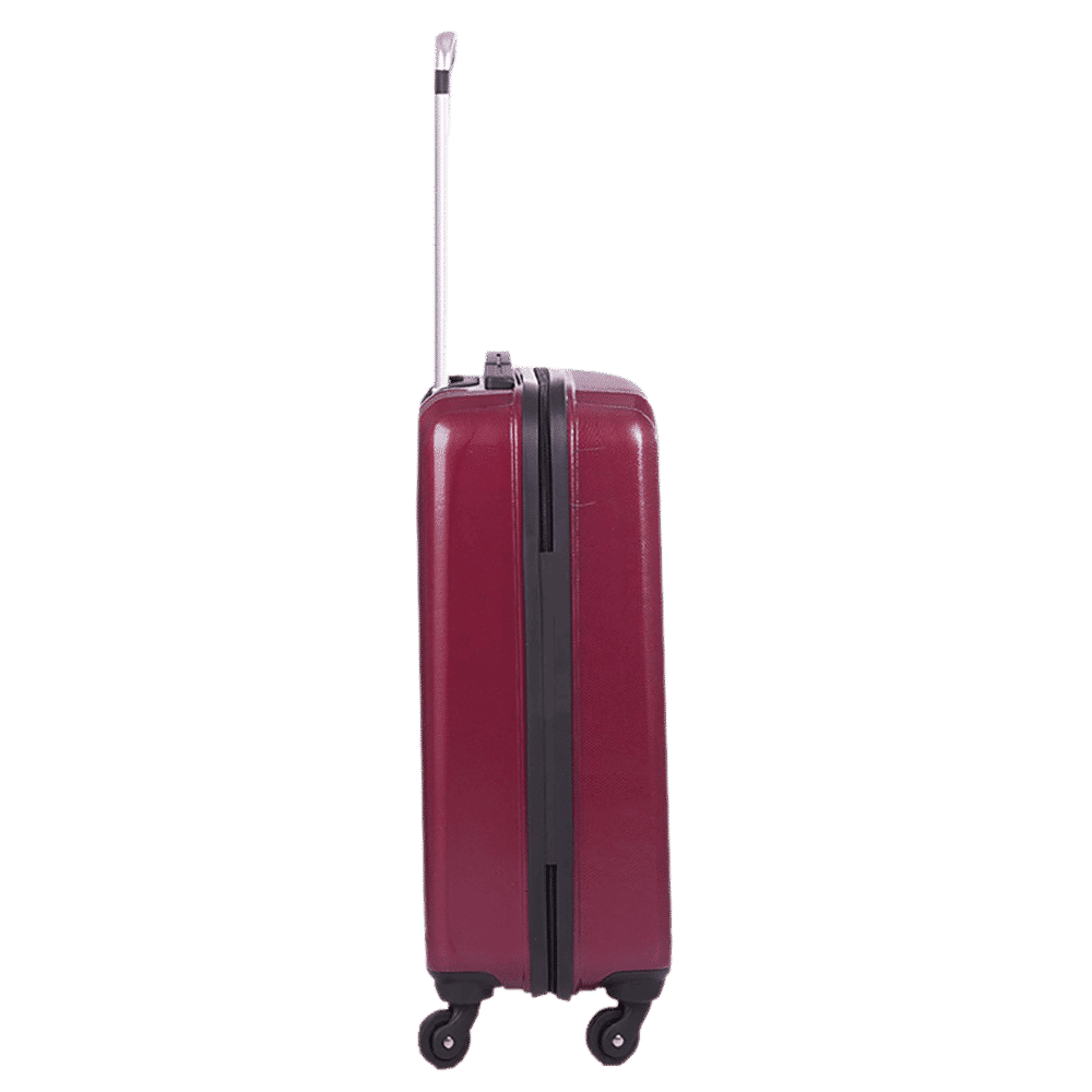 VIP Trace 35 Litres Polycarbonate Trolley Bag (Water Resistant, TRACE55MCD, Maroon)_5
