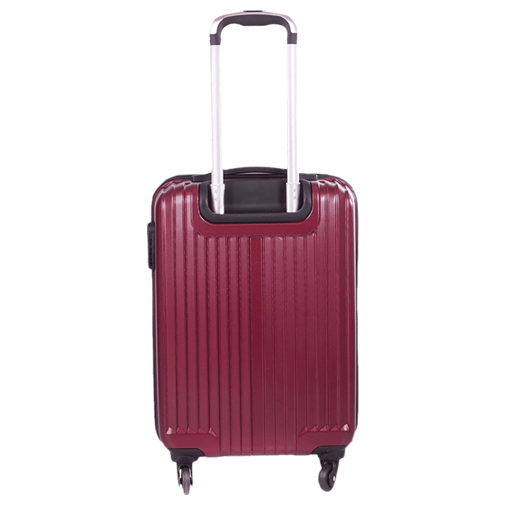 VIP Trace 35 Litres Polycarbonate Trolley Bag (Water Resistant, TRACE55MCD, Maroon)_6