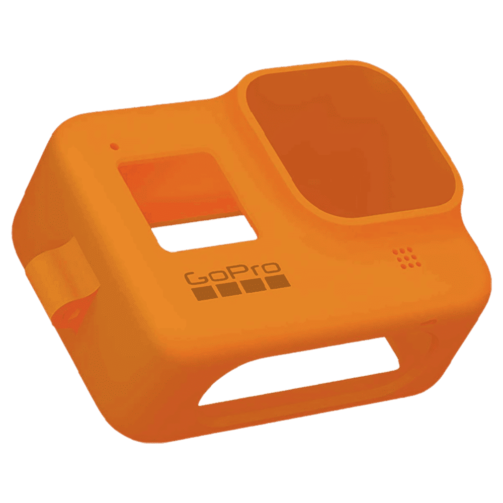 GoPro Sleeve for Action Camera (Adjustable Lanyard, AJSST-004, Hyper Orange)_11