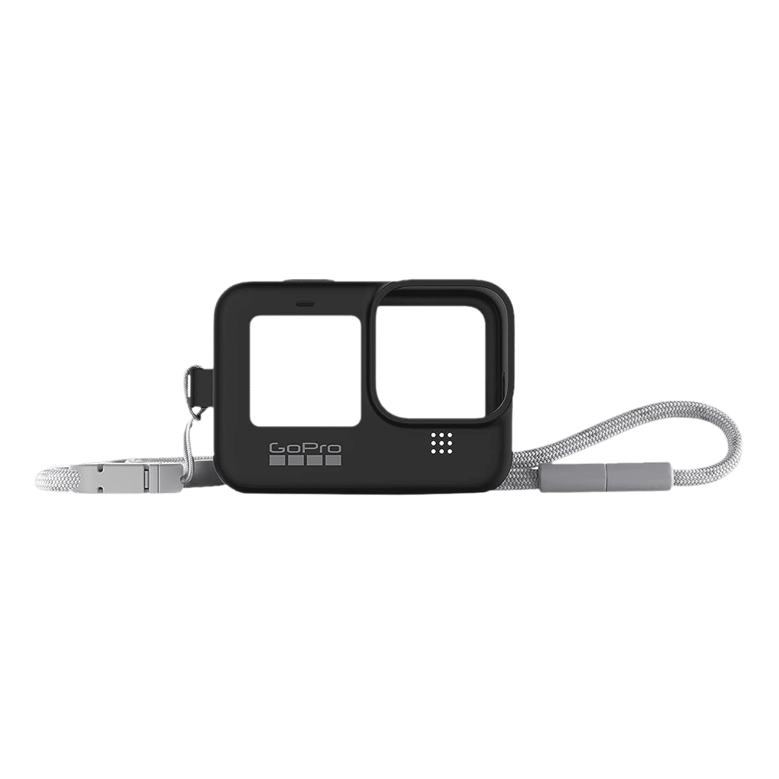 GoPro Sleeve Plus Lanyard for Action Camera (Adjustable Lanyard, ADSST-001, Black)_3