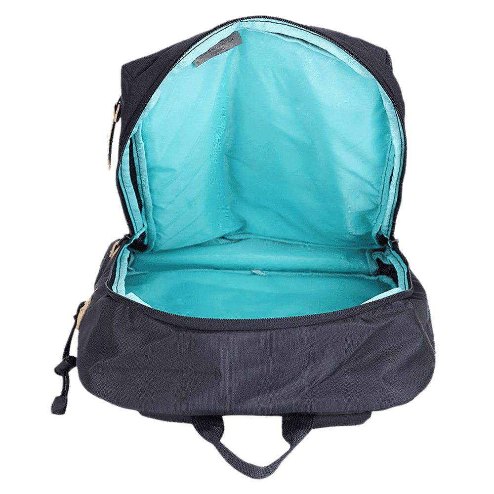 VIP Trot 01 19 Litres Polyester Casual Backpack (3 Front Pockets, BPTRO01BLU, Blue)_4