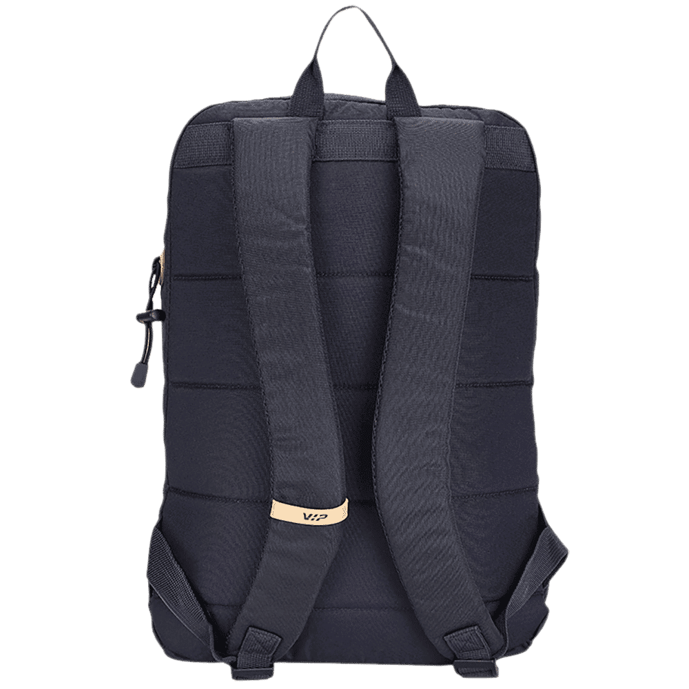 VIP Trot 01 19 Litres Polyester Casual Backpack (3 Front Pockets, BPTRO01BLU, Blue)_6