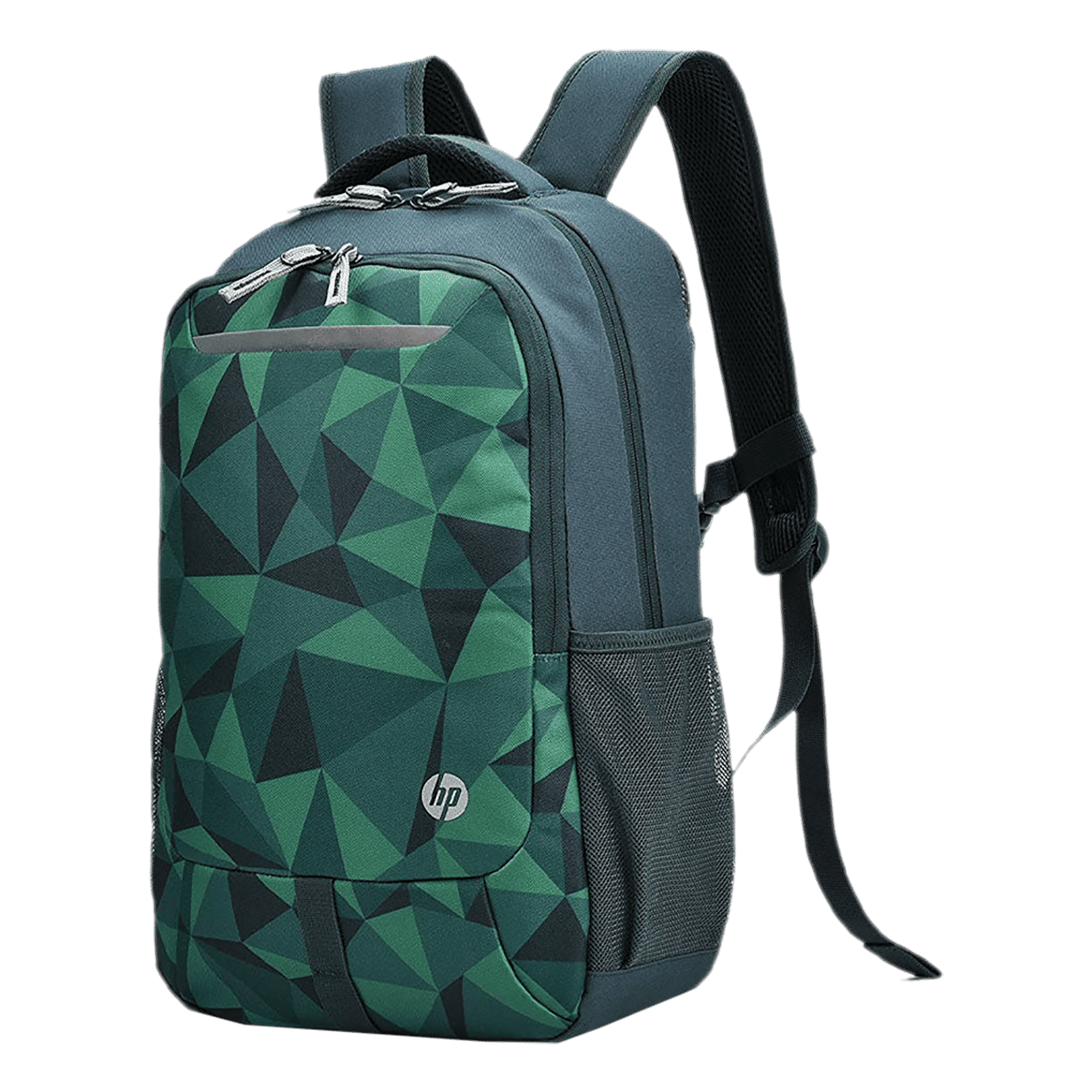 HP 200GRN Air Mesh Laptop Backpack for 15 Inch Laptop (Padded Shoulder Strap, Green Accents and Camoprints)_4