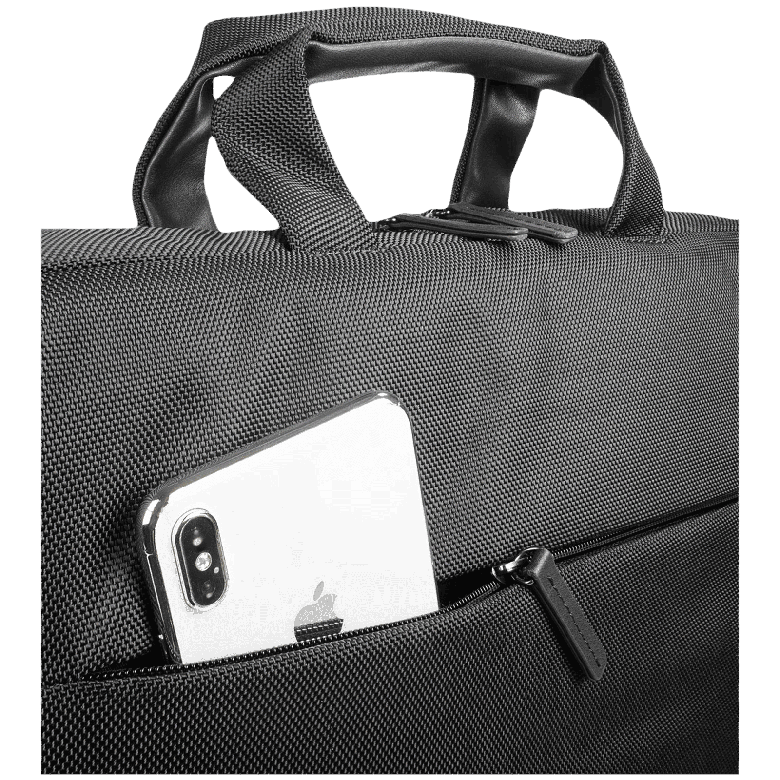 TUCANO Free & Busy PU Leather Laptop Sling Bag for 15.6 Inch Laptop (18 L, Adjustable Shoulder Strap, Black) TUCANO Free & Busy PU Leather Laptop Sling Bag for 15.6 Inch Laptop (18 L, Adjustable Shoulder Strap, Black)_7