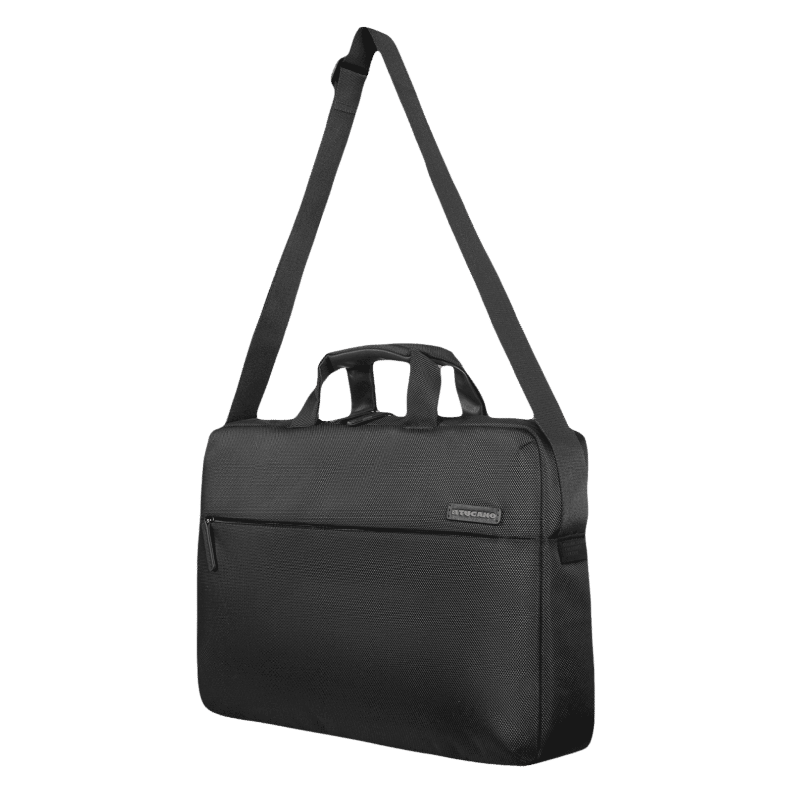 TUCANO Free & Busy PU Leather Laptop Sling Bag for 15.6 Inch Laptop (18 L, Adjustable Shoulder Strap, Black) TUCANO Free & Busy PU Leather Laptop Sling Bag for 15.6 Inch Laptop (18 L, Adjustable Shoulder Strap, Black)_8