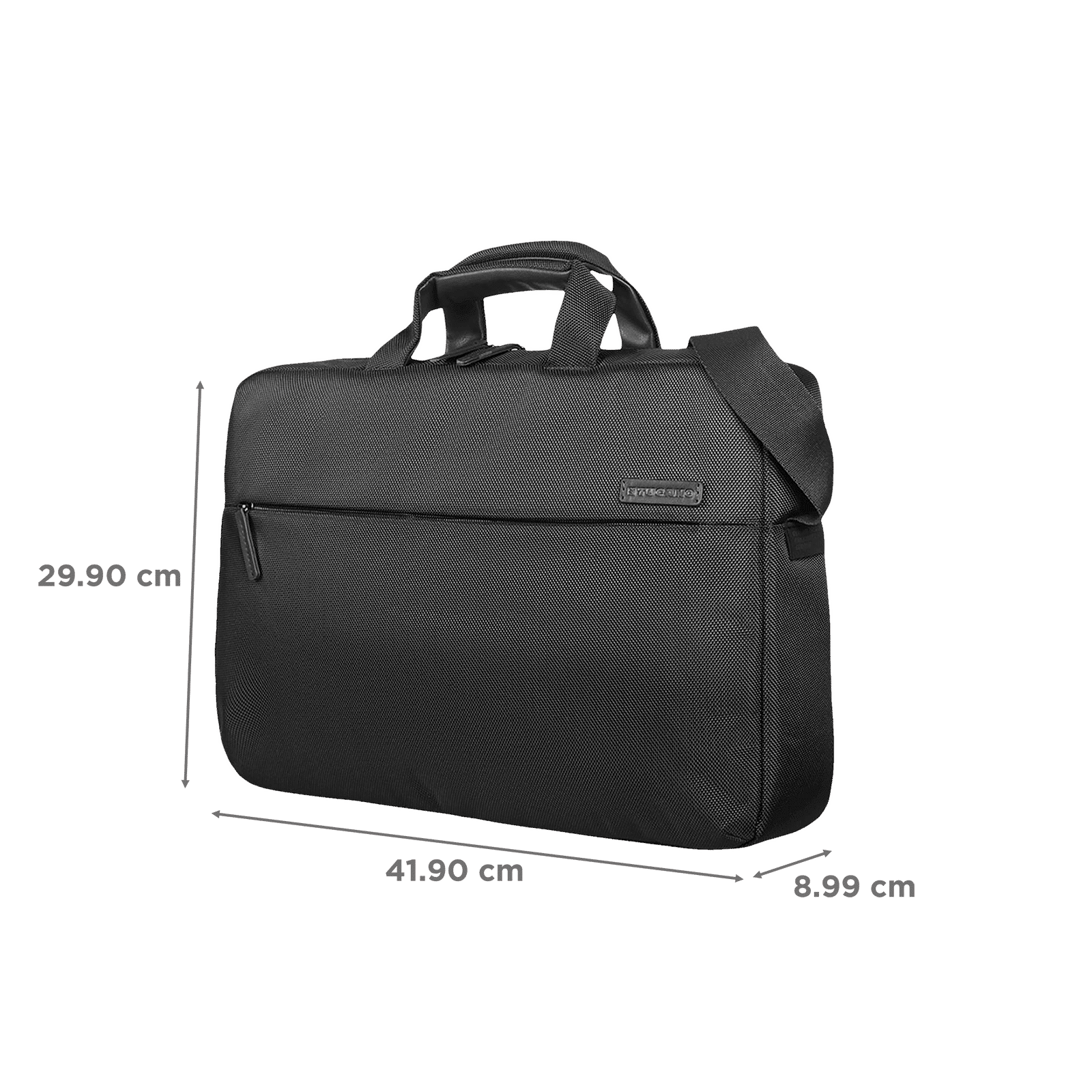 TUCANO Free & Busy PU Leather Laptop Sling Bag for 15.6 Inch Laptop (18 L, Adjustable Shoulder Strap, Black) TUCANO Free & Busy PU Leather Laptop Sling Bag for 15.6 Inch Laptop (18 L, Adjustable Shoulder Strap, Black)_2