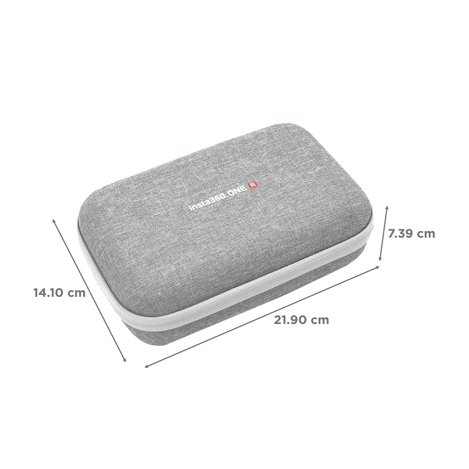 Insta360 Fabric Camera Carry Case For One R (All-Round Protection, IN.00000001.07, Grey) Insta360 Fabric Camera Carry Case For One R (All-Round Protection, IN.00000001.07, Grey)_2