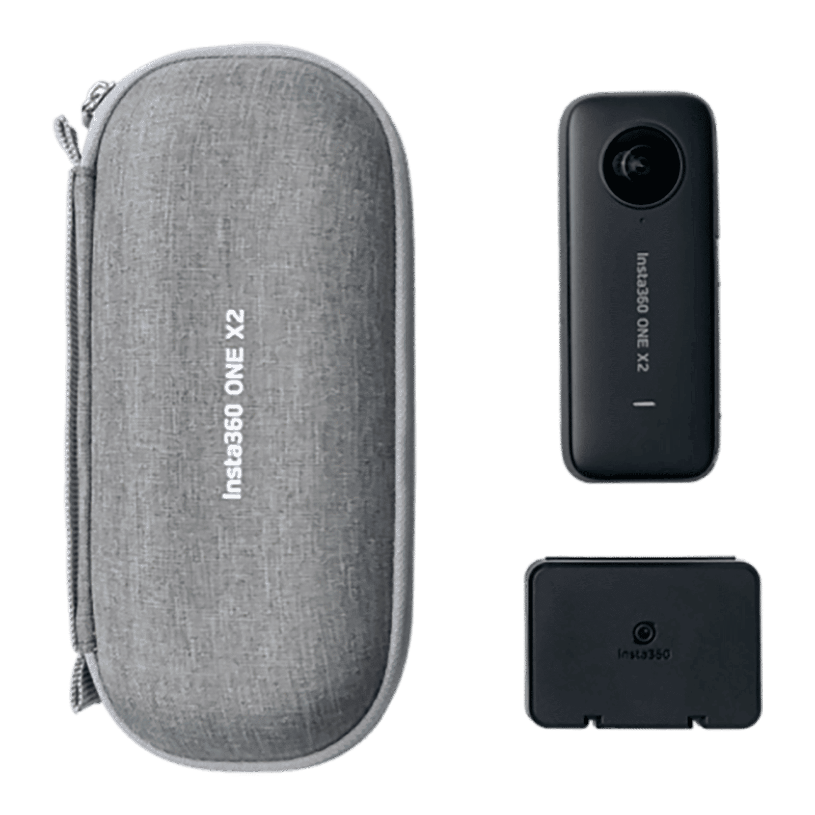 Insta360 Fabric Camera Carry Case For One X2 (All-Round Protection, IN.00000001.08, Grey)_7