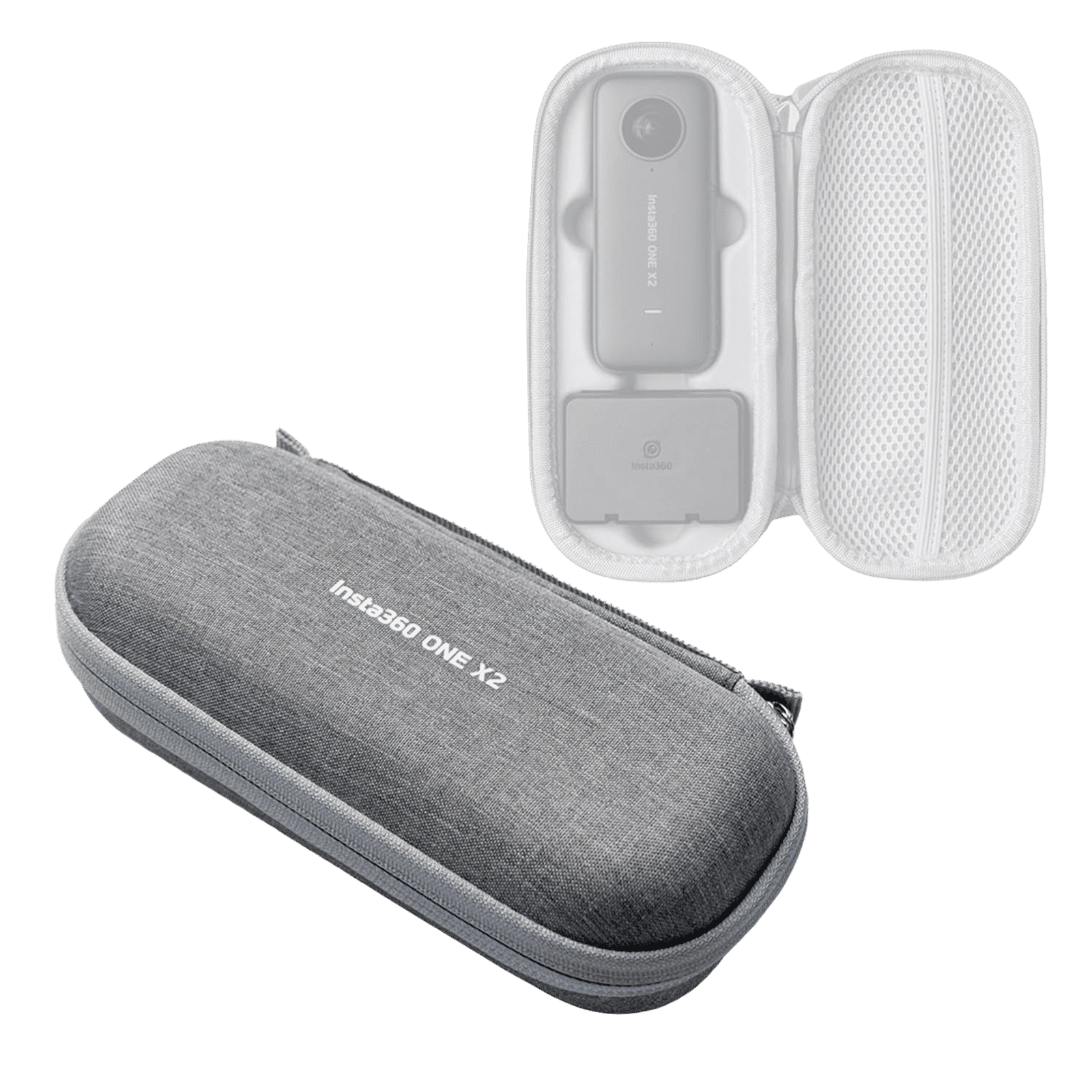 Insta360 Fabric Camera Carry Case For One X2 (All-Round Protection, IN.00000001.08, Grey)_8