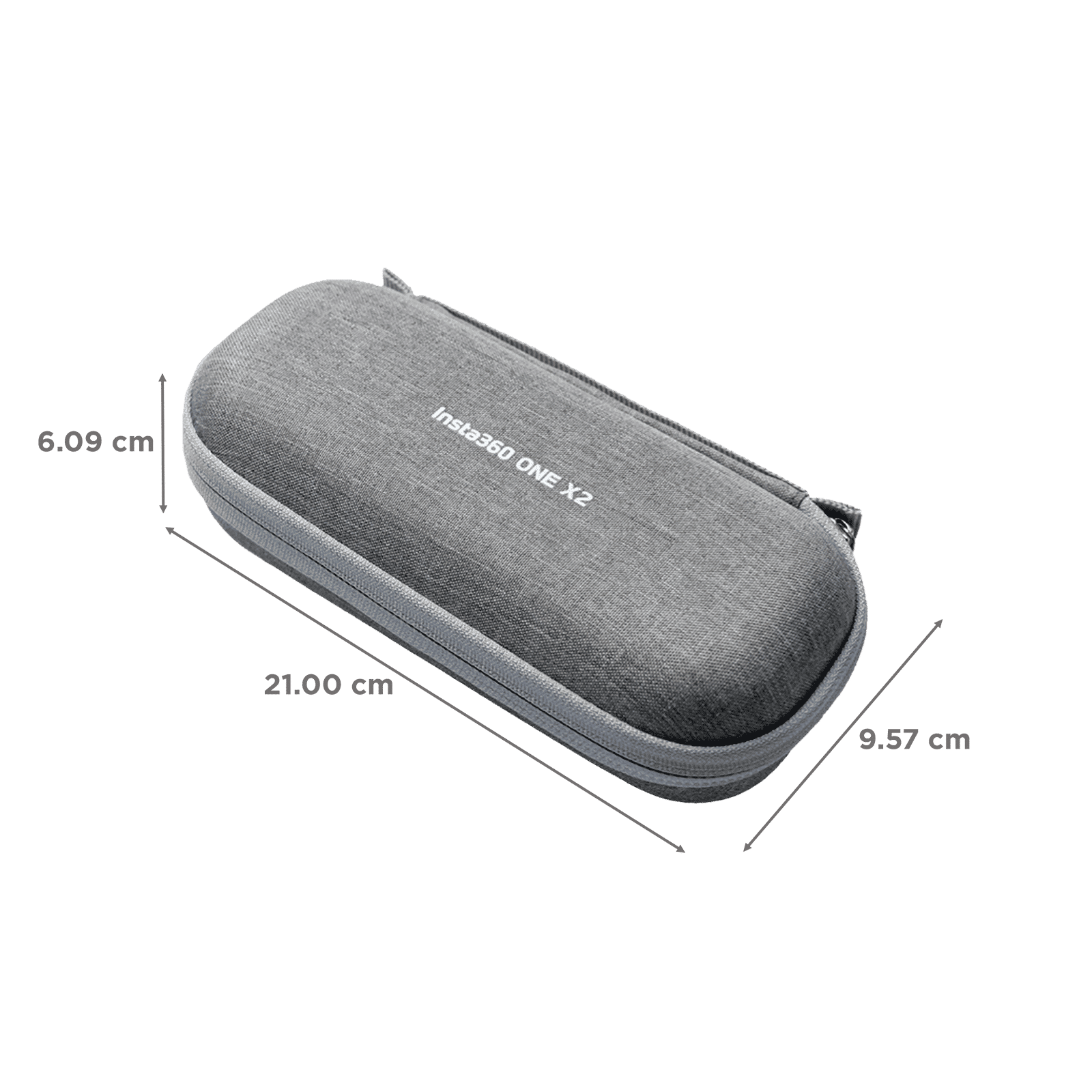 Insta360 Fabric Camera Carry Case For One X2 (All-Round Protection, IN.00000001.08, Grey)_2