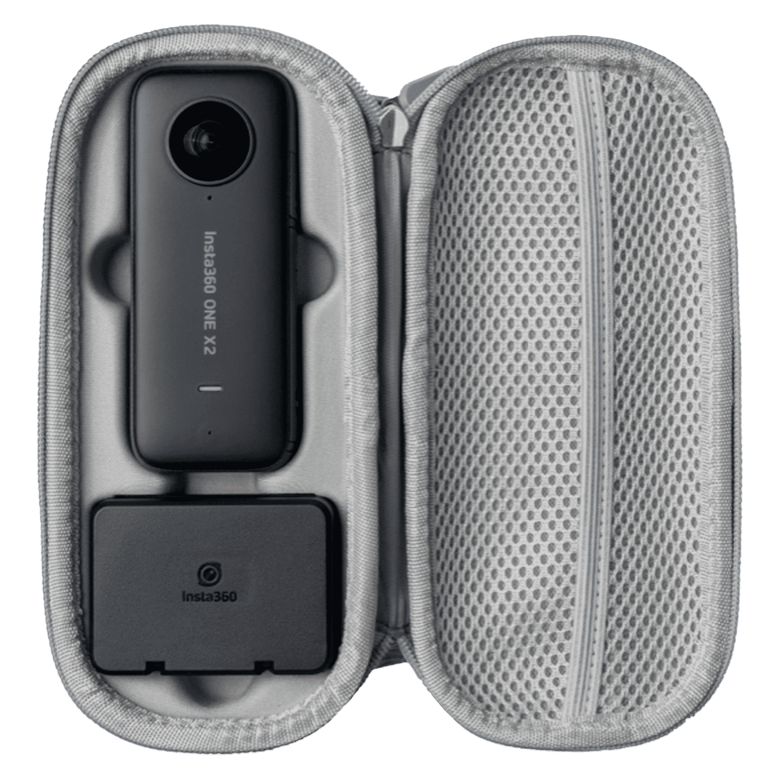 Insta360 Fabric Camera Carry Case For One X2 (All-Round Protection, IN.00000001.08, Grey)_3