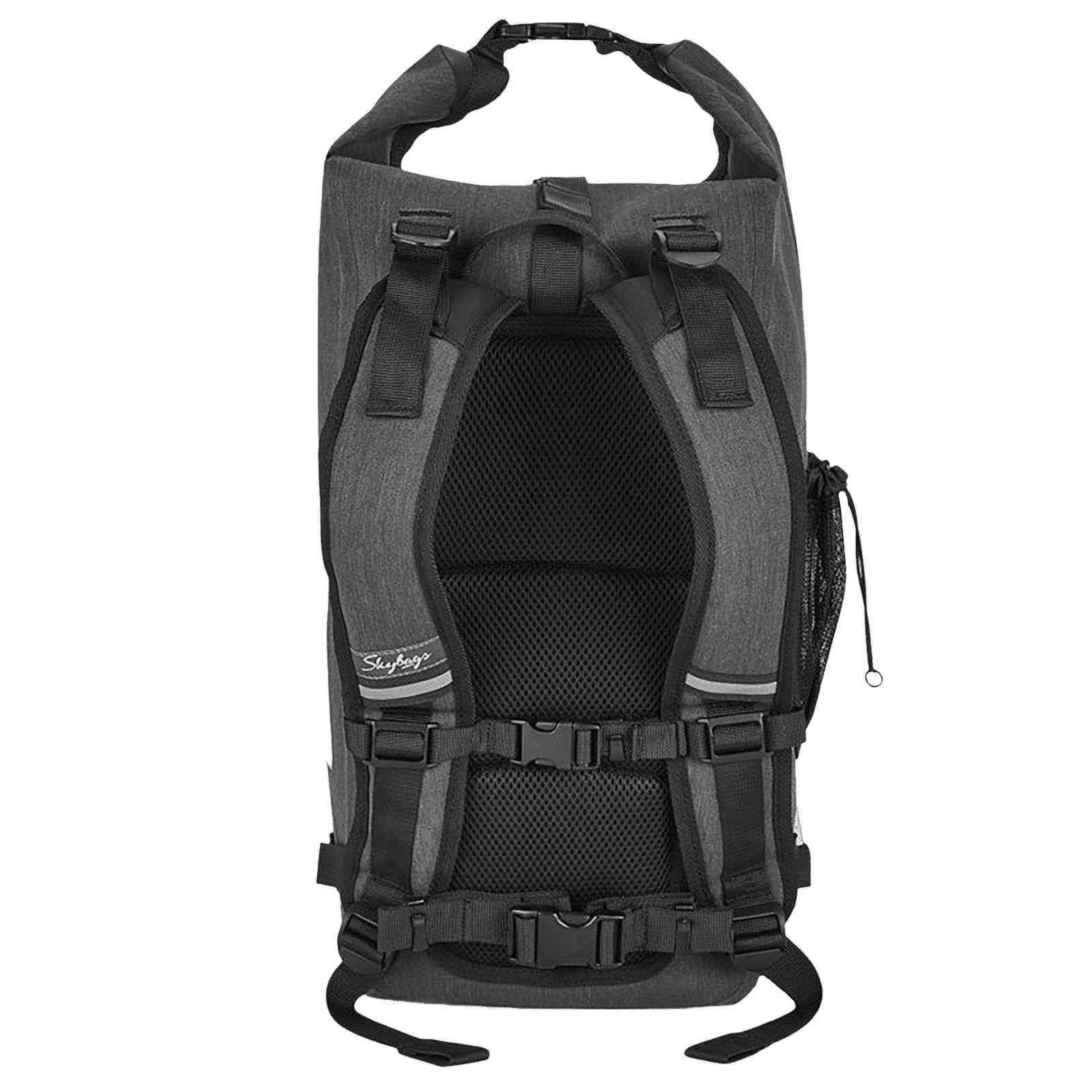 Skybags Protekt Canvas Laptop Backpack (24 L, Waterproof, Grey)_3