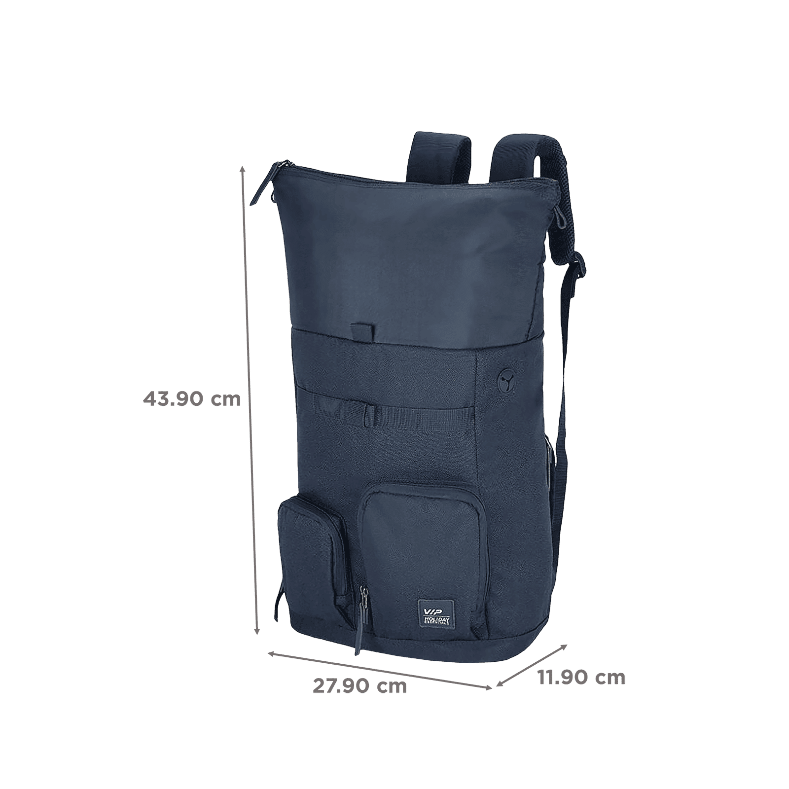 VIP Slide 12 Litres Gucci Backpack (Built To Last Straps, BPSILDDBL, Deep Blue)_2