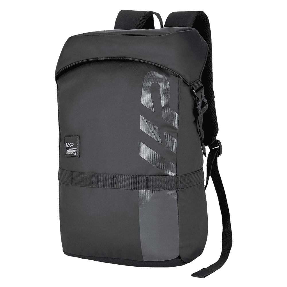 VIP Zulu 01 12 Litres Thermoplastic Elastomers Backpack (Rain Cover, BPZUL1MBK, Matte Black)_7