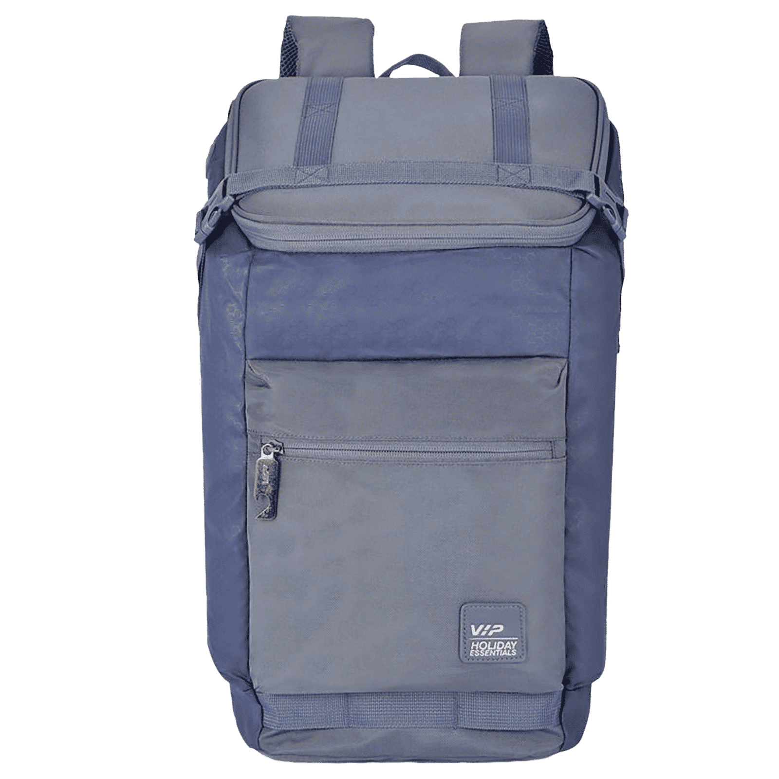 VIP Jump 01 21 Litres Polyurethane Backpack (Rain Cover, BPJUM1SGY, Steel Grey)_1