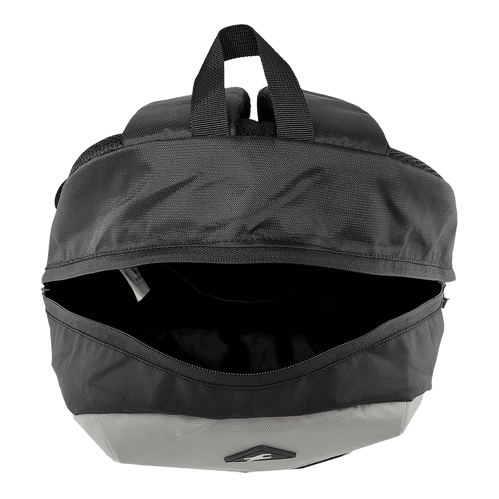 fastrack A0809NGY01 Polyester Laptop Backpack for 16 Inch Laptop (25 L, Padded Shoulder Strap, Grey)_4