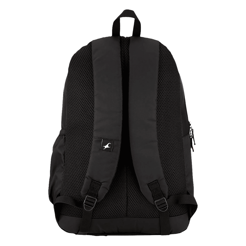 fastrack A0809NGY01 Polyester Laptop Backpack for 16 Inch Laptop (25 L, Padded Shoulder Strap, Grey)_5