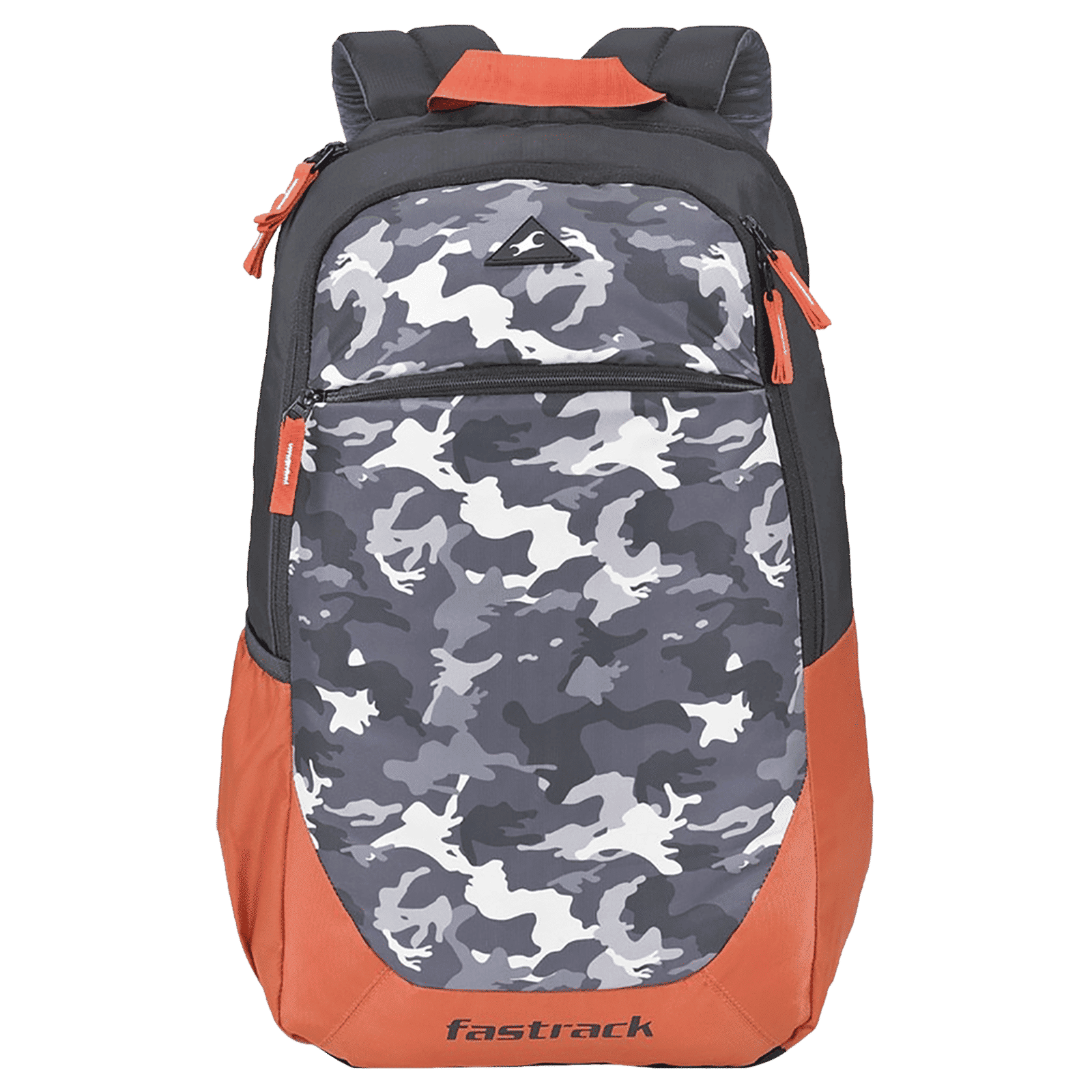 fastrack Freerail Ergolight 30 Litres Polyester Backpack (Back Padding, A0793NOR01, Orange)_1