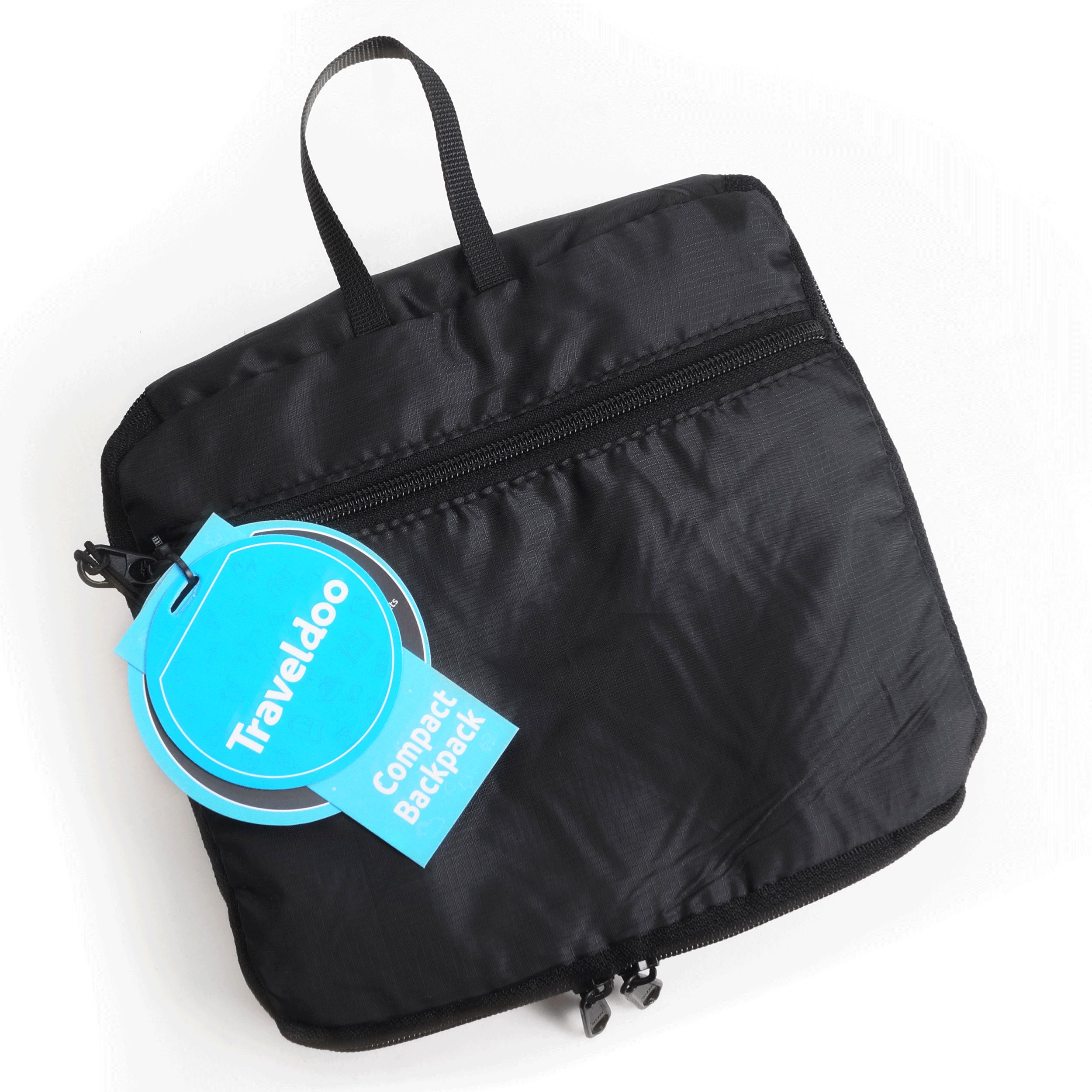 Traveldoo Backpack (Lightweight, CBX01001, Black)_5