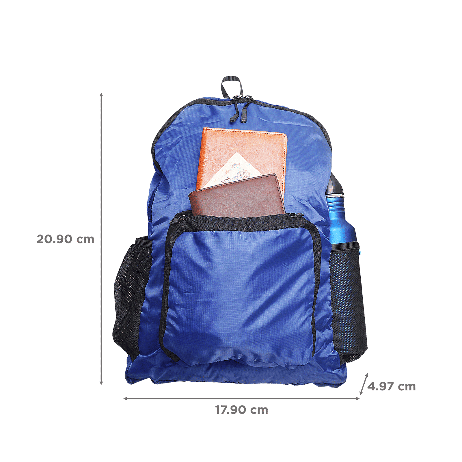 Traveldoo Backpack ( Lightweight, CBX01002, Blue)_2