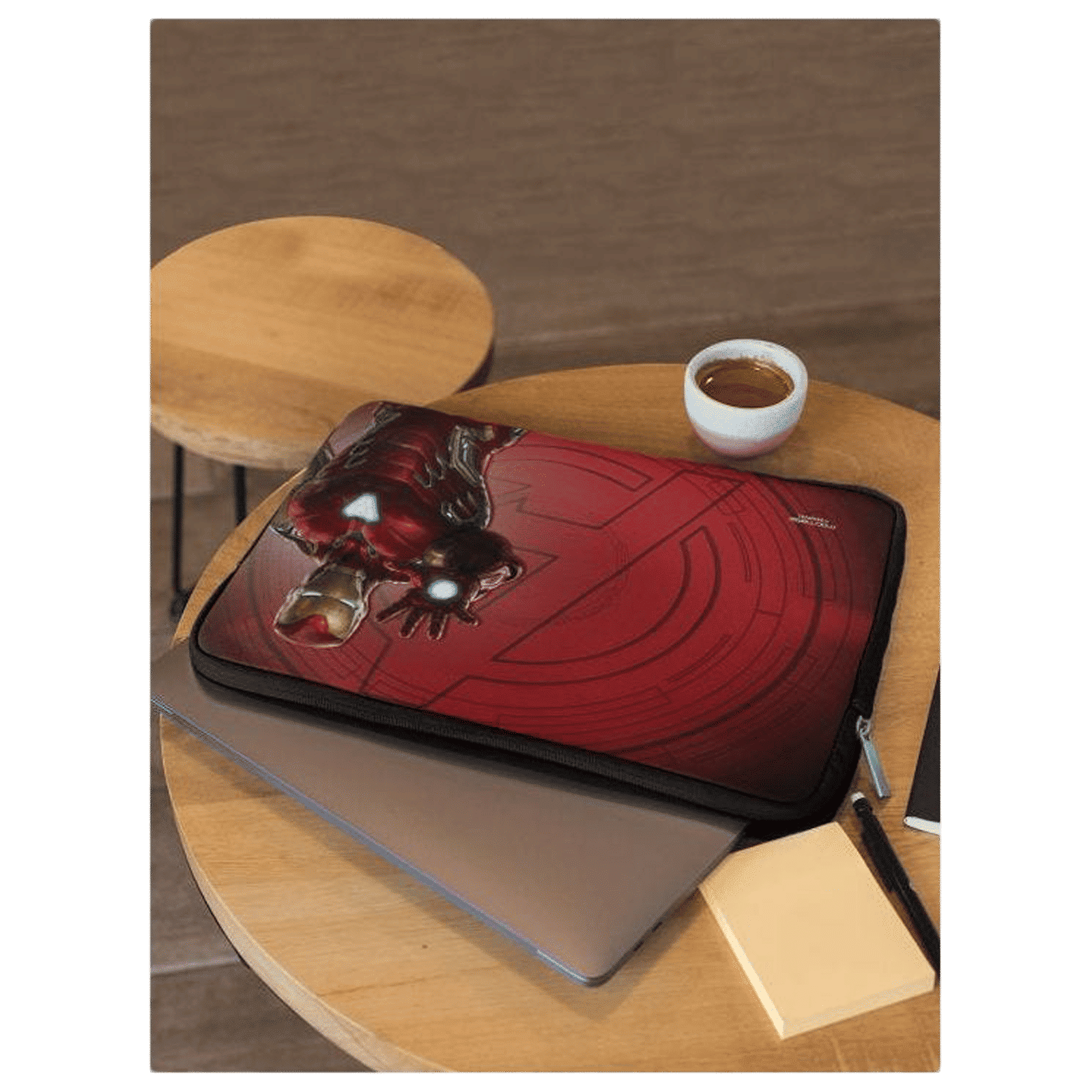 macmerise Marvel Iron Man Mark LXXXV Neoprene Sleeve for 13 Inch Laptop (Matte Finish, L13SLEVMM5172, Multicolor)_3