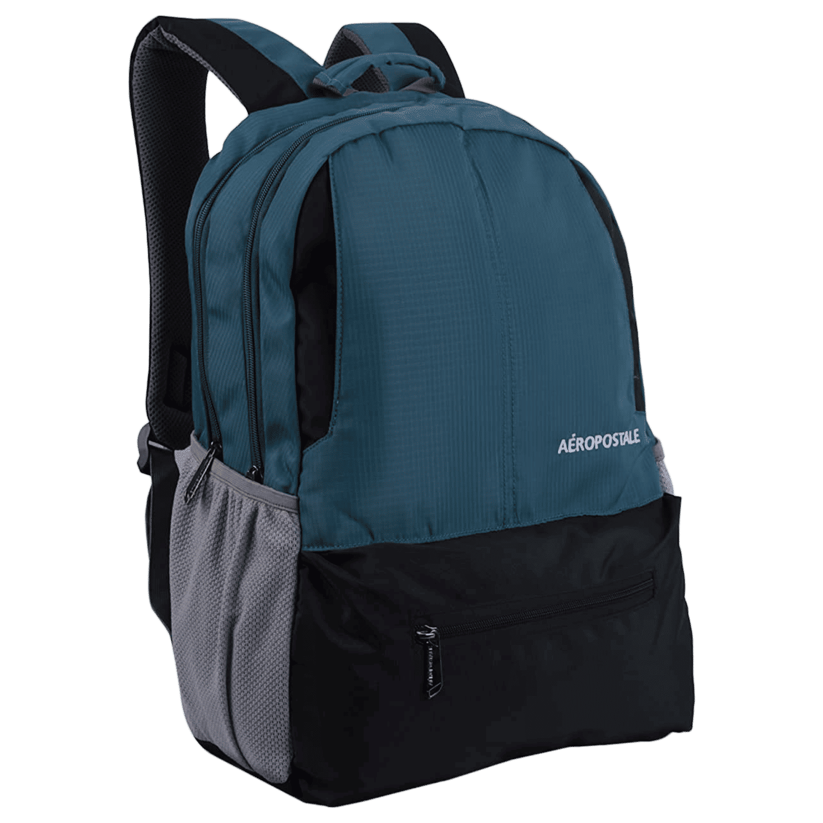 AEROPOSTALE Boundless 35 Litres Backpack (Waterproof, AERO-BP-1012-BLK/T, Teal Blue)_2